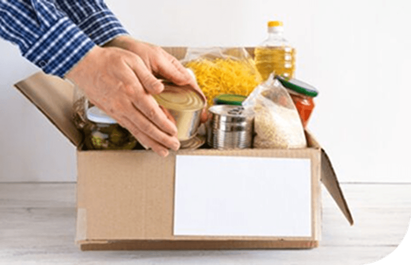 Продуктовые наборы для семей